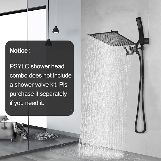 All Metal 10 Inch Rain Shower Head - Image 7