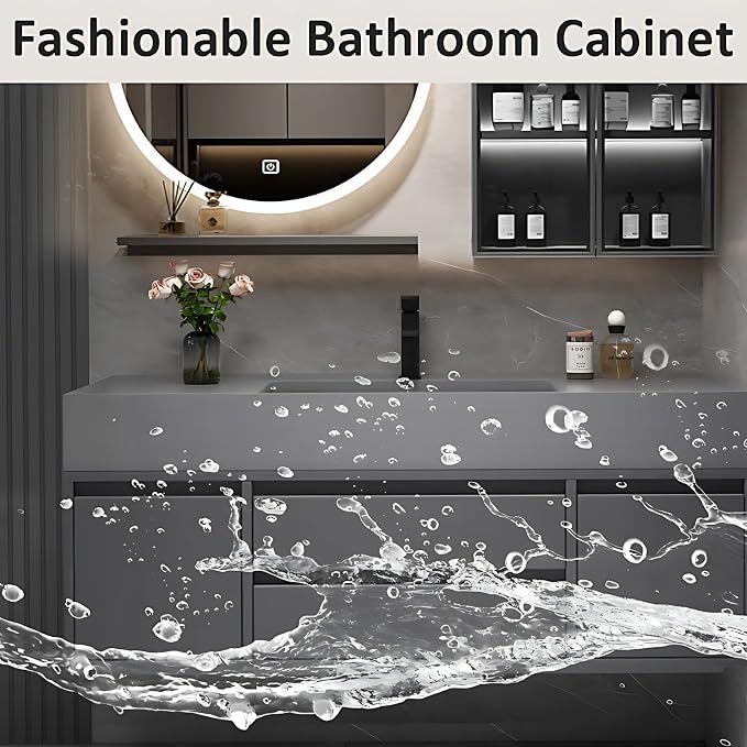 76IN Modern Bathroom Vanities - Image 7