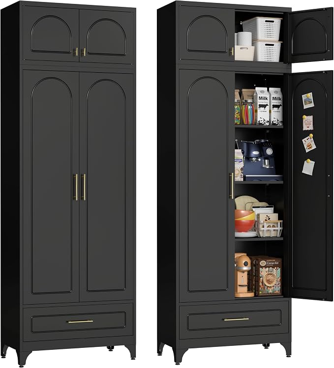 90" Pantry Kitchen Cabinet - Image 9
