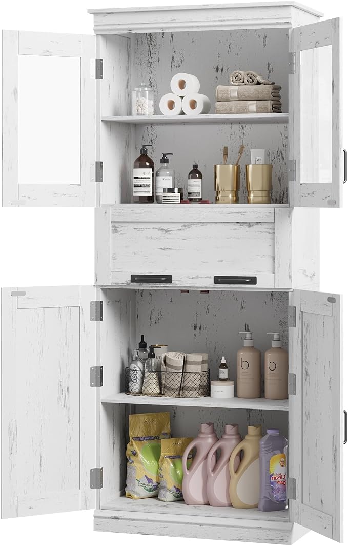 GAOMON 67" Tall Bathroom Cabinet - Image 9