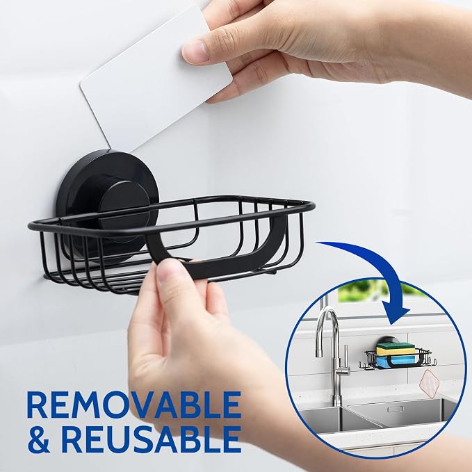 Soap Dish Bar Soap Holder Suction Cup - Image 9