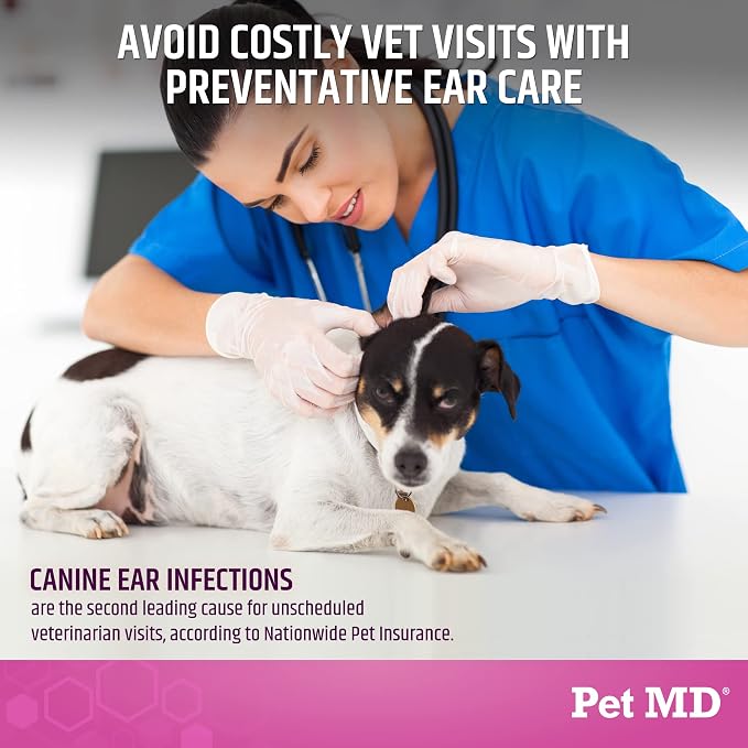 Pet MD Otic Clean Dog Ear Cleaner - Image 3