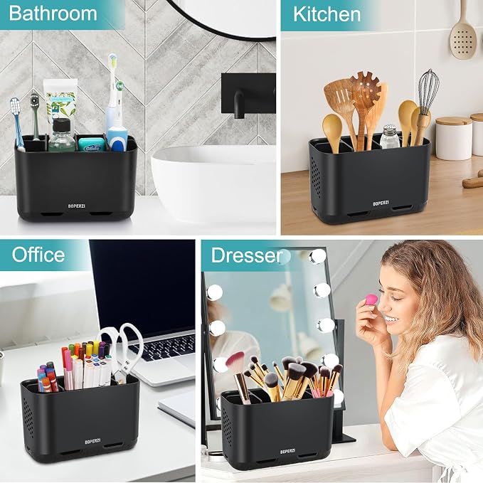 Boperzi Toothbrush Holders for Bathrooms Organizers and Storage, Large Tooth - Image 7