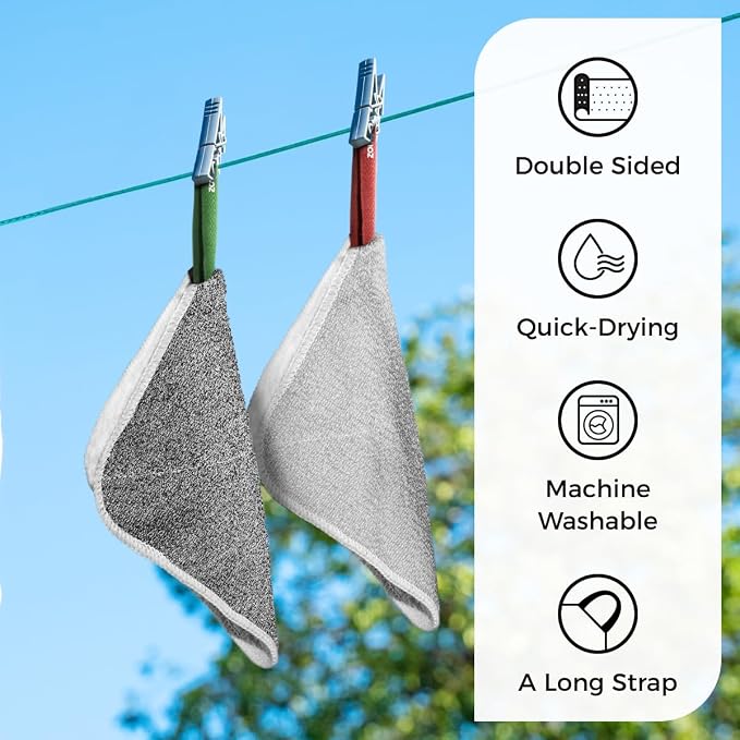 ZOMCHI 2 Count Wash Cloths, Exfoliating Washcloth - Image 7