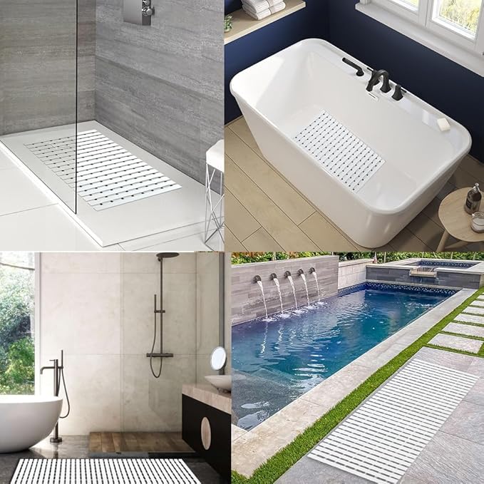 Bath Mat Non Slip Shower Mat Bathtub - Image 6