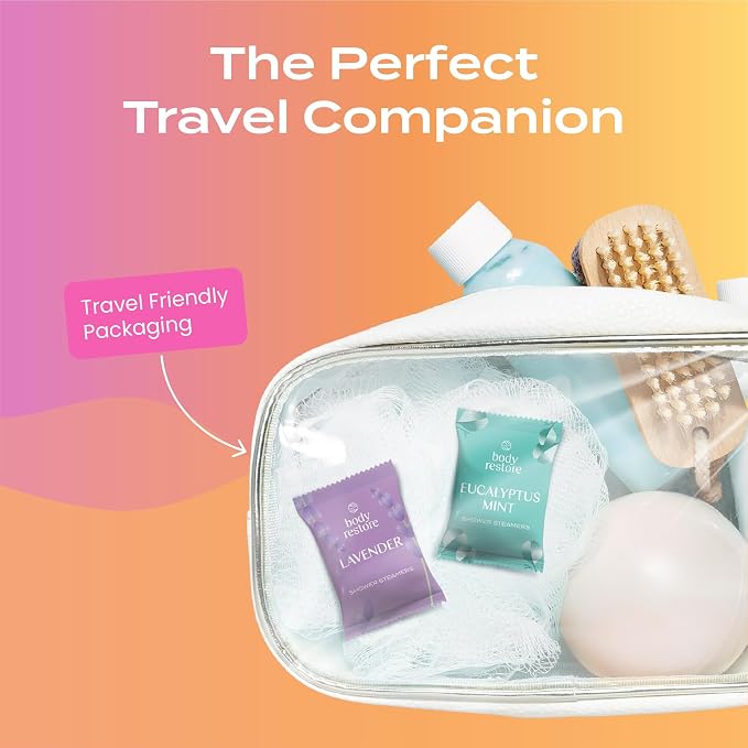 Body Restore Shower Steamers Aromatherapy 6 Pack - Image 9