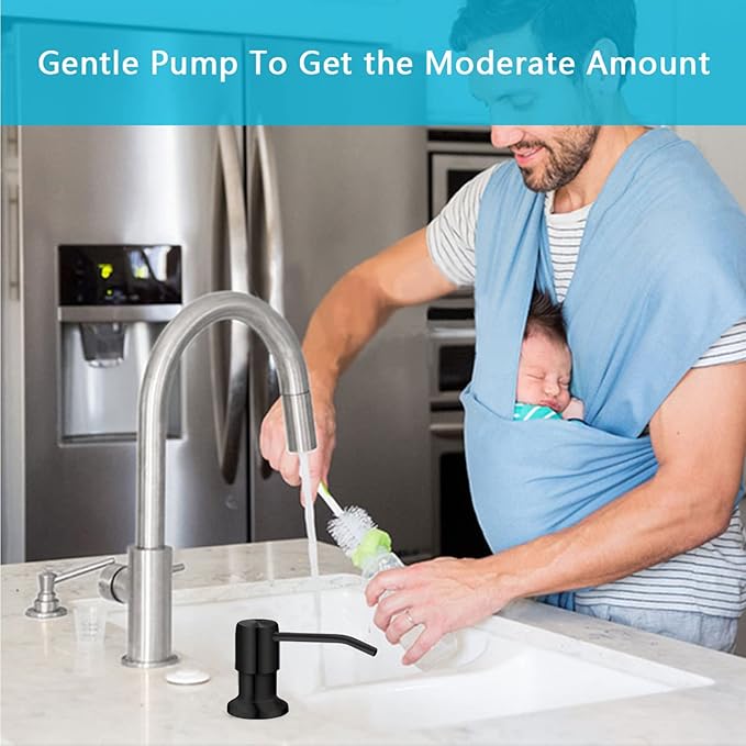 Soap Dispenser for Kitchen Sink, Kichen Sink SoapDispenser, Under Sink Soap - Image 7