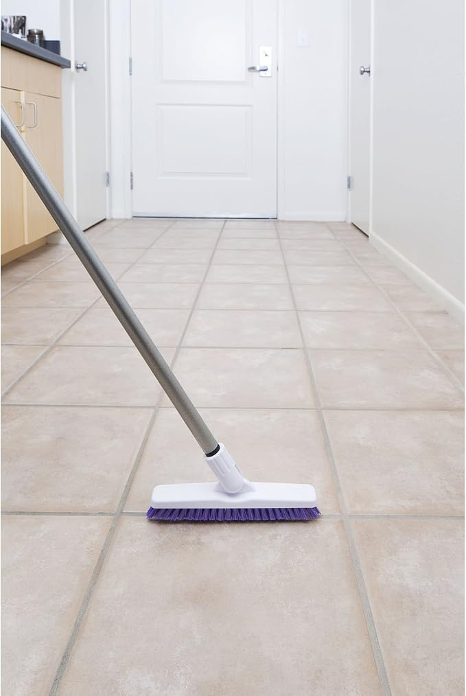 Fuller Brush Tile Grout E-Z Scrubber – Adjustable Handle 29"-52" - Image 3