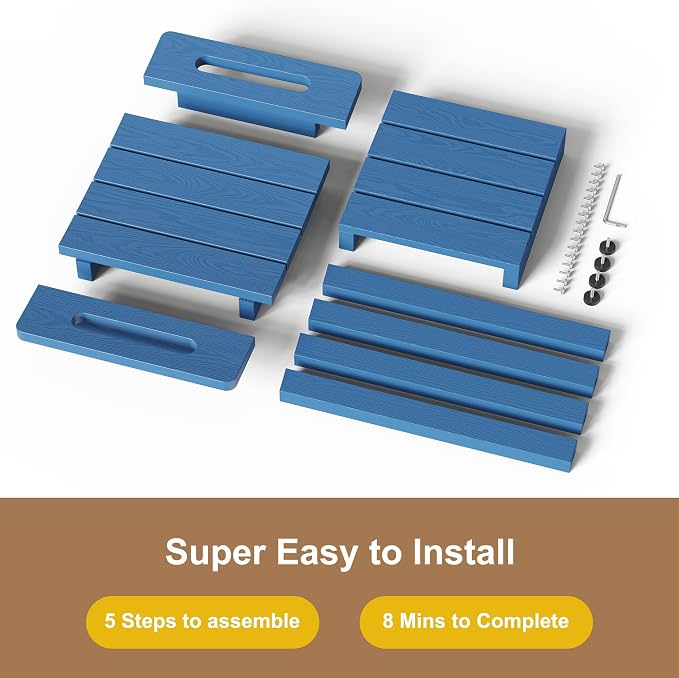 HIPS Shower Benches for Inside Shower, Shower Stool - Image 7