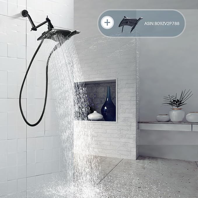 BRIGHT SHOWERS Brass Shower Arm Extender - Image 7