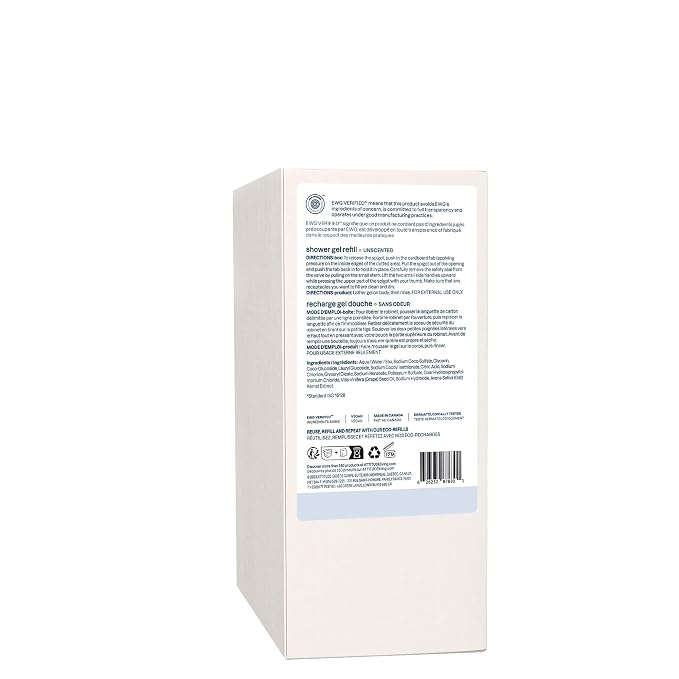 ATTITUDE Body Wash for Sensitive Skin, EWG Verified Shower Gel, Soothing Oat - Image 7
