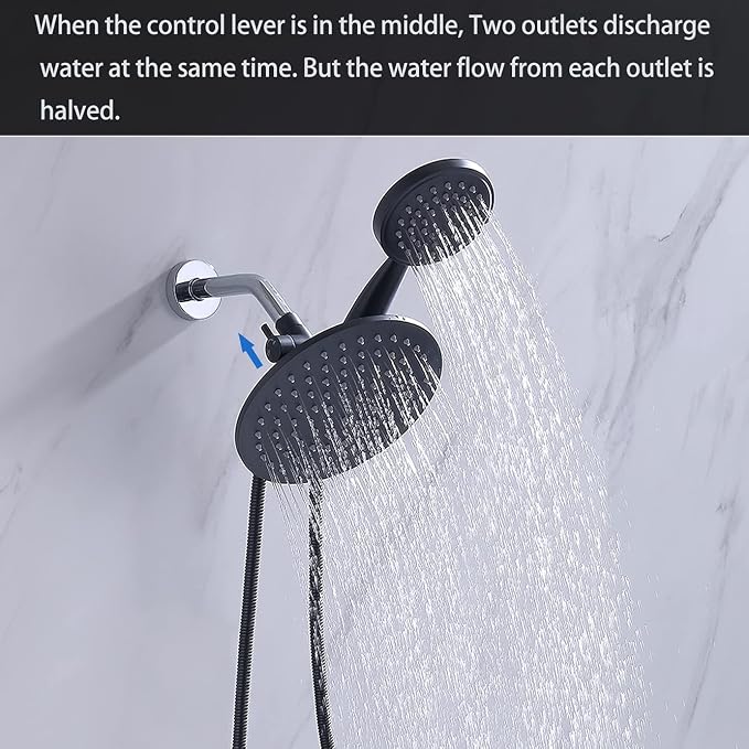 G-Promise Solid Metal Shower Arm Diverter - Image 7