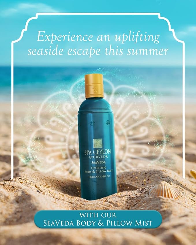 SPA CEYLON SeaVeda Uplifting Body & Pillow Mist – Aromatherapy Stress Relief - Image 4