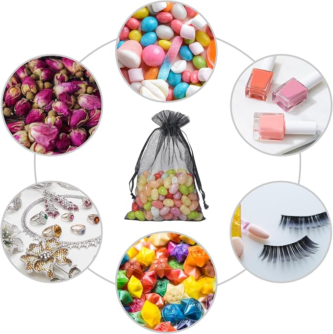 Hopttreely 100pcs Organza Bags - Image 7