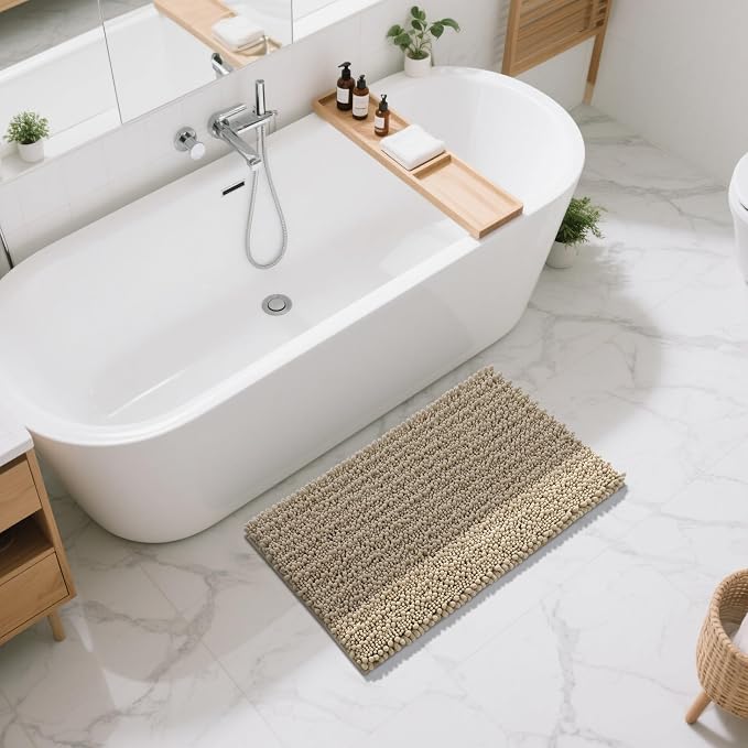 Yimobra Large Bathroom Rugs Non Slip Washable 36x24 Inch - Image 8