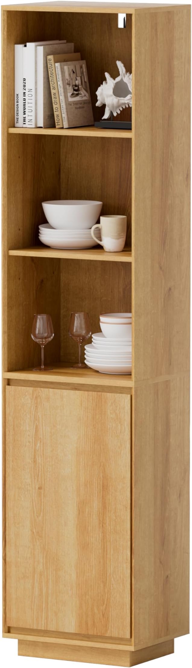 67" Tall Bathroom Storage Cabinet - Image 8