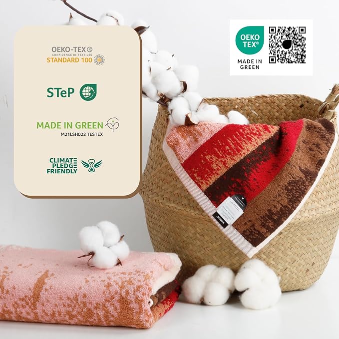 SEMAXE 4-Pack Luxury Bath Towels - Image 9
