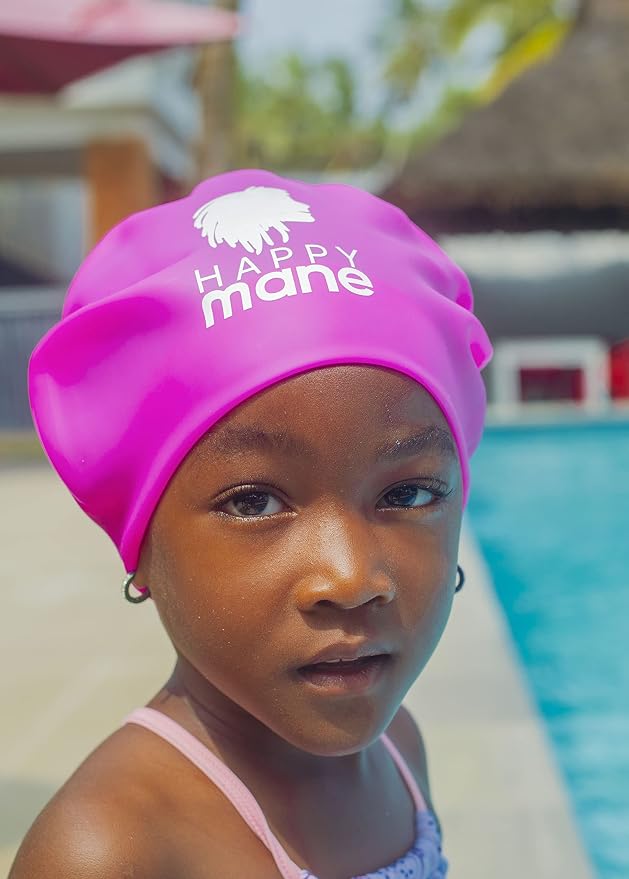 Silicon Swim Cap for Braids and Dreadlock - Image 9