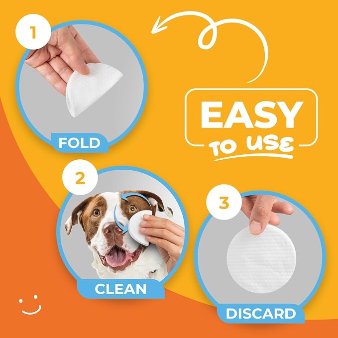 Dog Eye Wipes - Hypoallergenic Eye & Face Wipes - Image 7