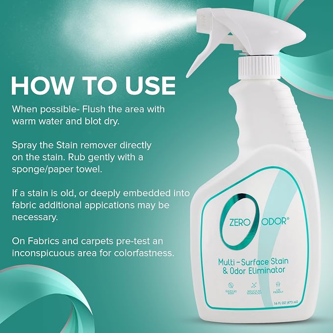 Zero Odor – Multi-Surface Stain Remover & Odor Eliminator - Image 9
