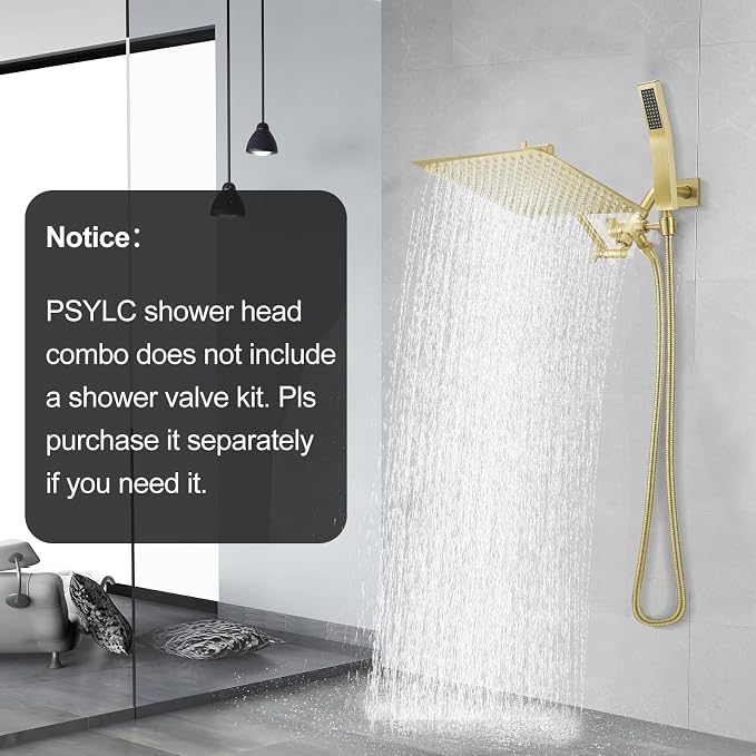 10 Inch All Metal Rain Shower Head - Image 7