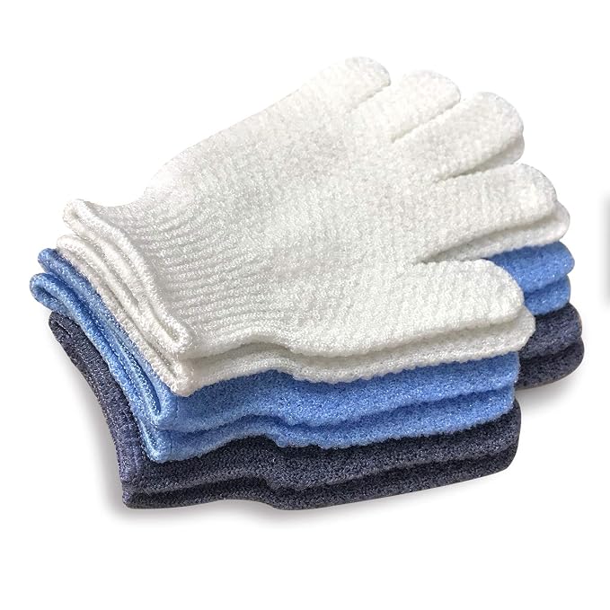 Evridwear Exfoliating Glove for Shower Men and Women, Dual Texture Bath Body - Image 7
