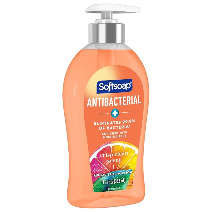 Softsoap Liquid Hand Soap, Crisp Clean Scent Hand Soap, 11.25 Ounce, 6 Pack - Image 10