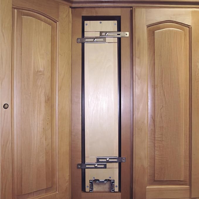 Rev-A-Shelf 5" Pullout Kitchen Cabinet Storage Organizer w/Soft-Close, Wood - Image 9