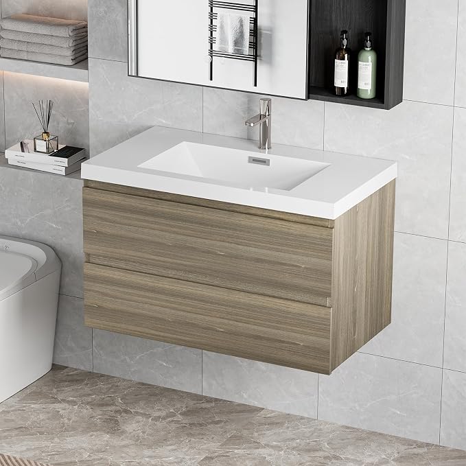 Floating Vanity Bathroom, 36 Inch Bathroom Vanity - Image 7