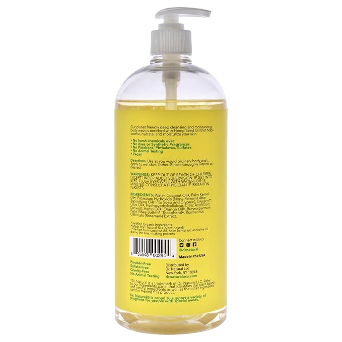 Dr. Natural Hemp Body Wash - Image 9