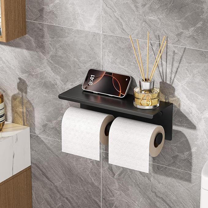 FORIOUS Double Toilet Paper Holder - Image 7