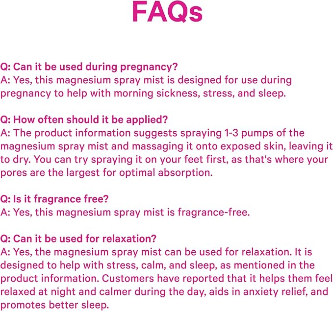 Pink Stork Magnesium Spray Mist - Image 9