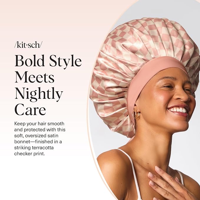 Kitsch XL Satin Bonnet for Sleeping - Image 8