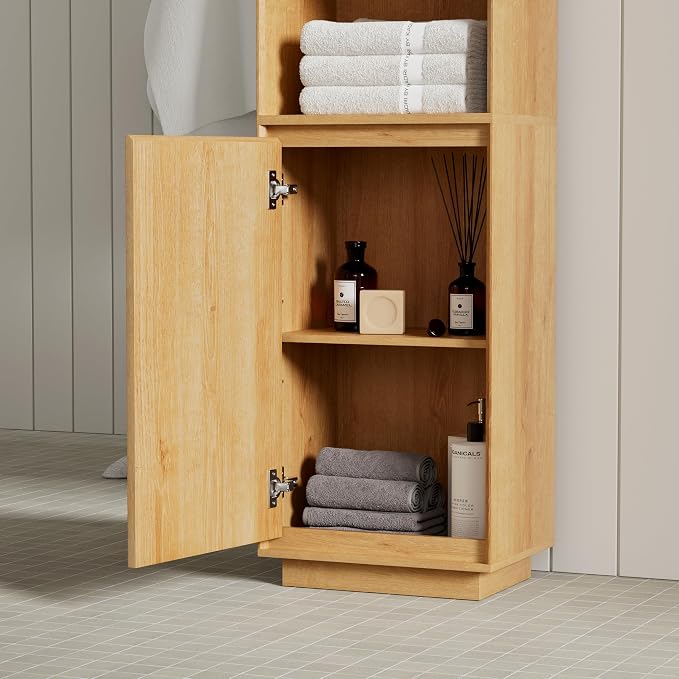 67" Tall Bathroom Cabinets Set of 2 - Image 8