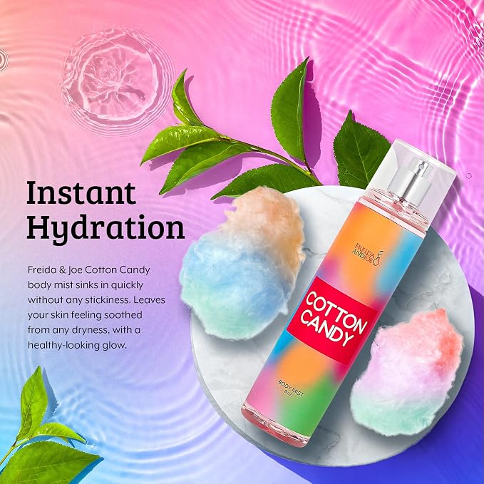 Cotton Candy Body Mist Spray 8 oz Fine Fragrance, Gift - Image 7