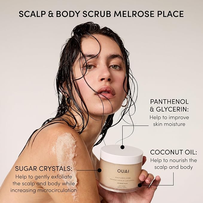 OUAI Scrub It All A-OUAI Holiday Hair Care Kit - Image 8