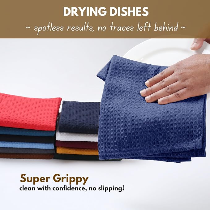Native Fab Waffle Kitchen Towels - Image 6