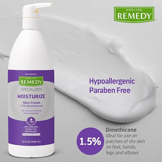 Medline Remedy Specialized Skin Cream, 1.5% Dimethicone, Nourishing Moisturizer - Image 5