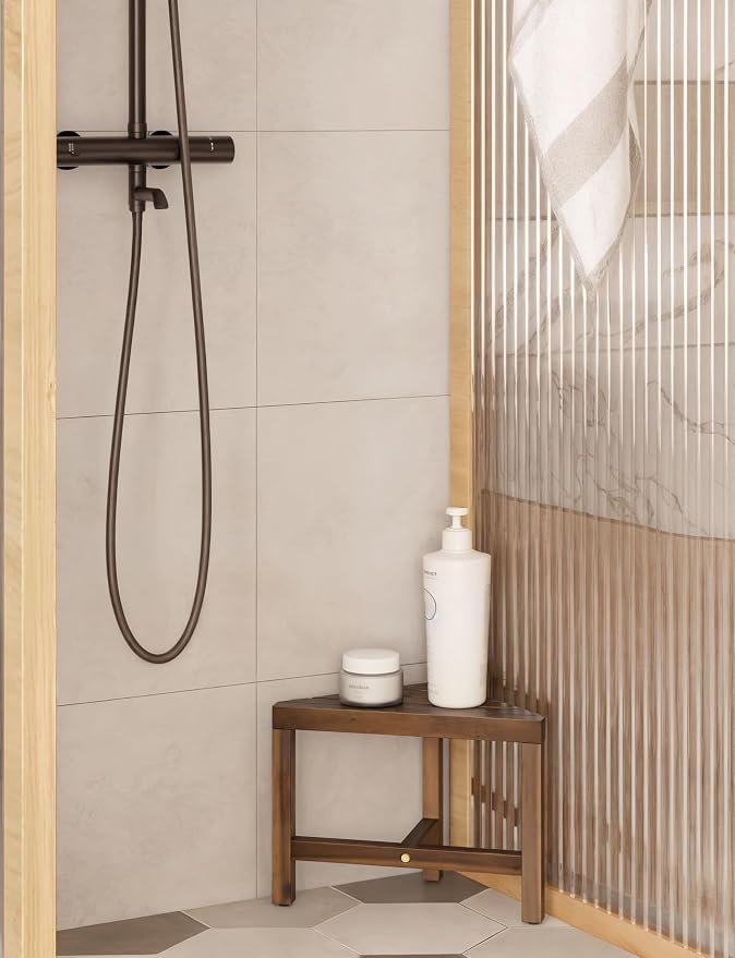 HOLANA Acacia Shower Foot Rest - Image 6