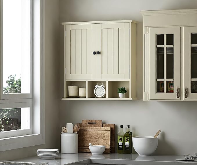 ChooChoo Bathroom Cabinet Wall Mounted 2-Door - Image 5