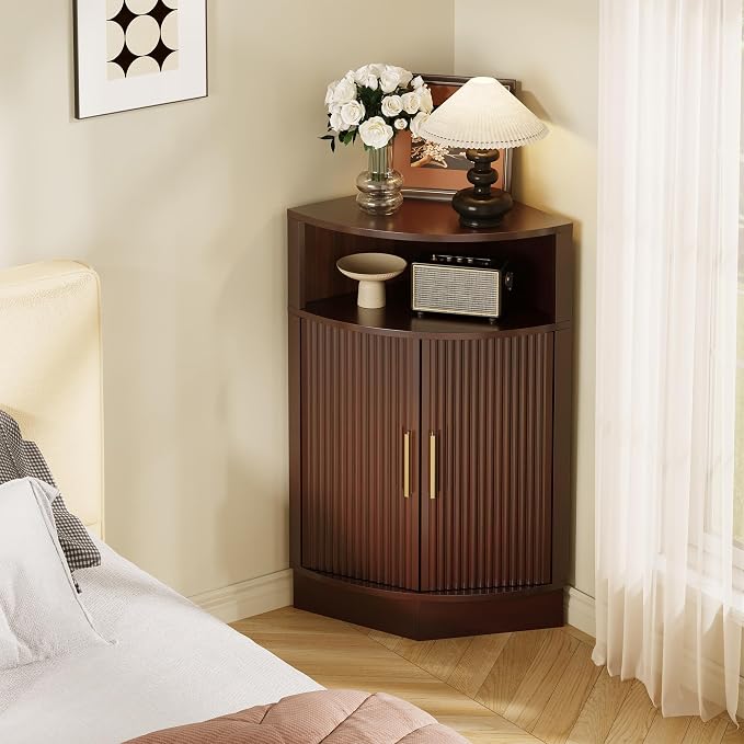 Corner Bathroom Cabinet, Modern Small Corner Cabinet - Image 8