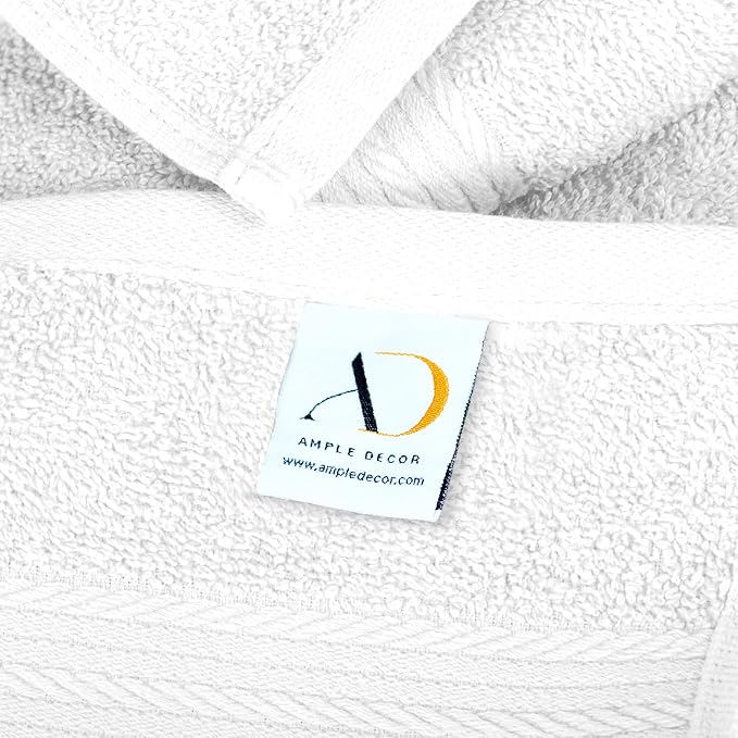 Ample Decor Hand Towel 18 X 28 Inch Pack of 6 600 GSM 100% Cotton, Soft - Image 7