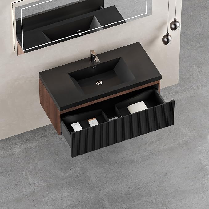 36" W Floating Bathroom Vanity - Image 8