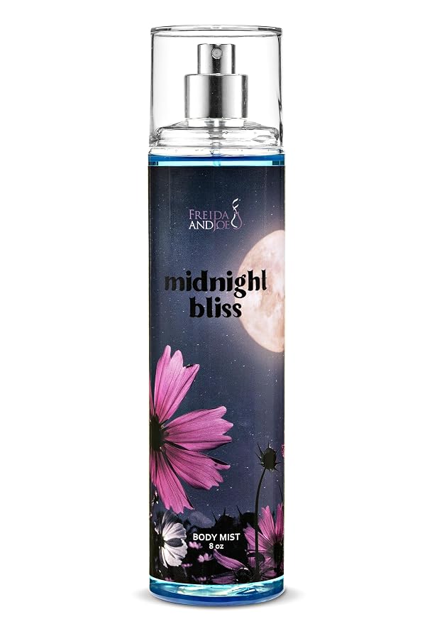 Freida & Joe Midnight Bliss Body Mist – 8oz Fine Fragrance Spray by FreidaandJoe