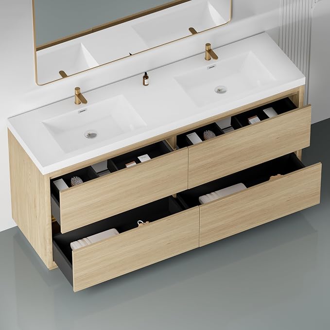 72" Freestanding Bathroom Vanity - Image 9