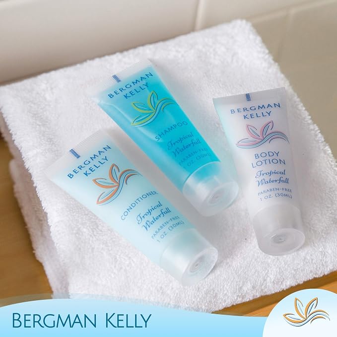 Bergman Kelly Hotel Toiletries Bundle 4-Piece Set: 10 Rectangular Bar Soap - Image 8