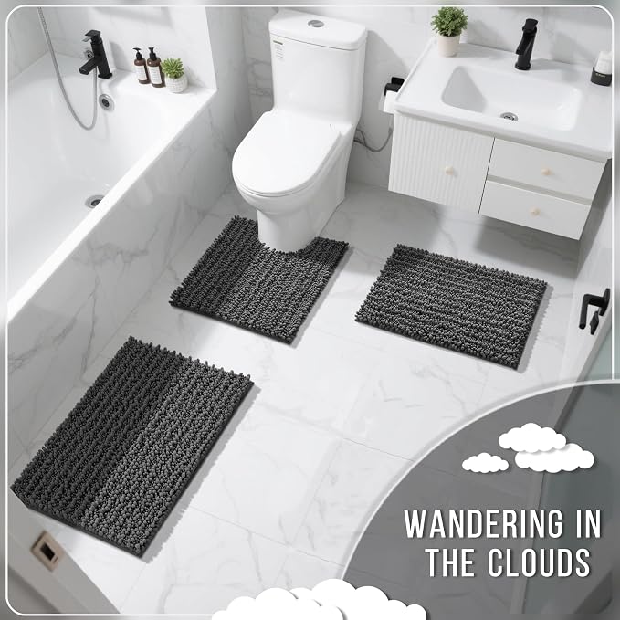 Yimobra Bathroom Rugs Non Slip Washable - Image 8