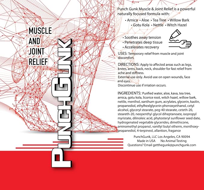 PunchGunk Muscle and Joint Relief Cream - Image 7