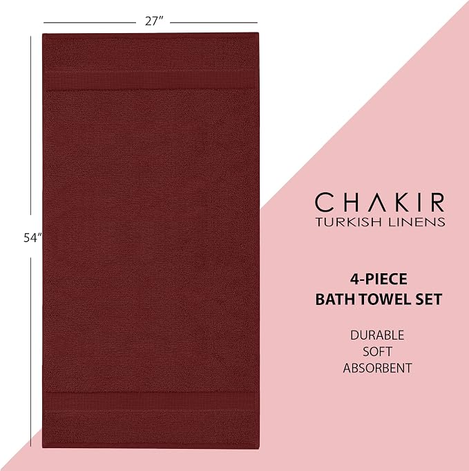 Chakir Turkish Linens | Hotel & Spa Quality 100% Cotton Premium Turkish Towels - Image 6