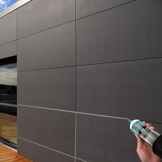 Akfix 905N Clear 100% Silicone Caulk - Image 6